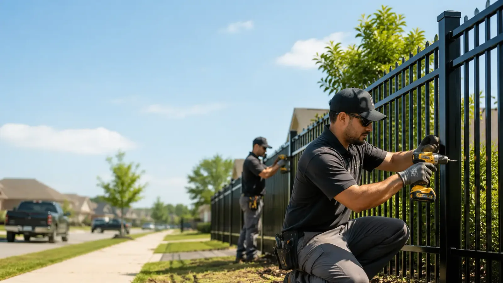 Metal Fence Installation in Columbia, KY